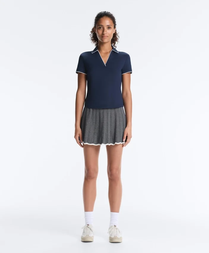 Comfortlux Short-Sleeve Piping Polo Shirt Comfortlux Short-Sleeve Piping Polo Shirt