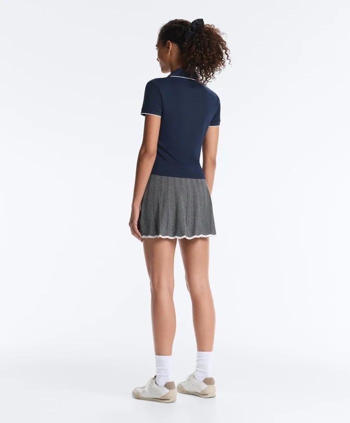 Comfortlux Short-Sleeve Piping Polo Shirt Comfortlux Short-Sleeve Piping Polo Shirt