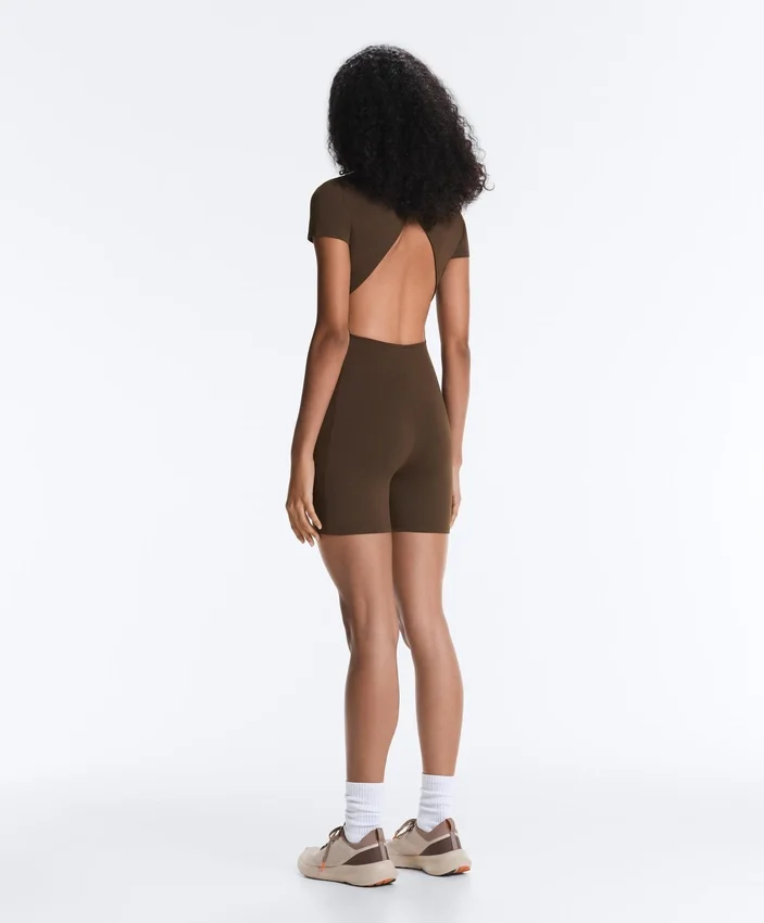 Comfortlux Short Zip Jumpsuit Comfortlux Short Zip Jumpsuit