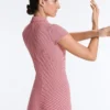 Comfortlux Striped Short Jumpsuit