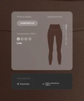 Comfortlux Super High-Rise Ankle-Length Leggings Fuseau Comfortlux Super High-Rise Ankle-Length Leggings Fuseau
