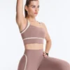 Compressive Contrast Tank Top Compressive Contrast Tank Top