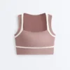 Compressive Contrast Tank Top Compressive Contrast Tank Top