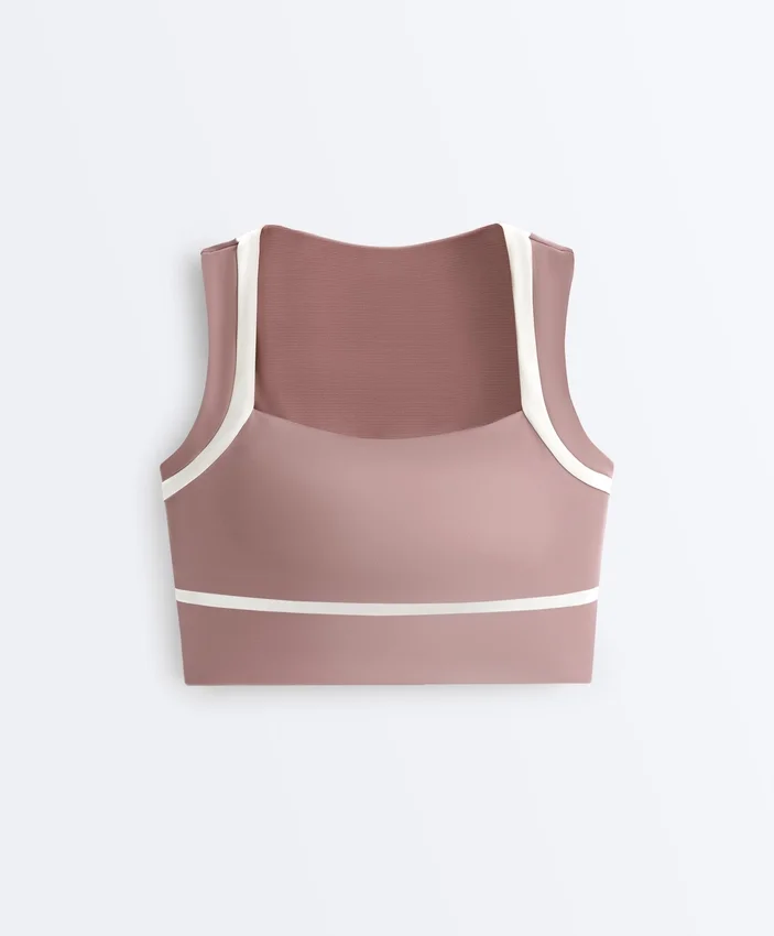 Compressive Contrast Tank Top Compressive Contrast Tank Top