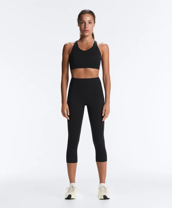 Compressive Cross-Back Sports Bra with Firm Support Compressive Cross-Back Sports Bra with Firm Support