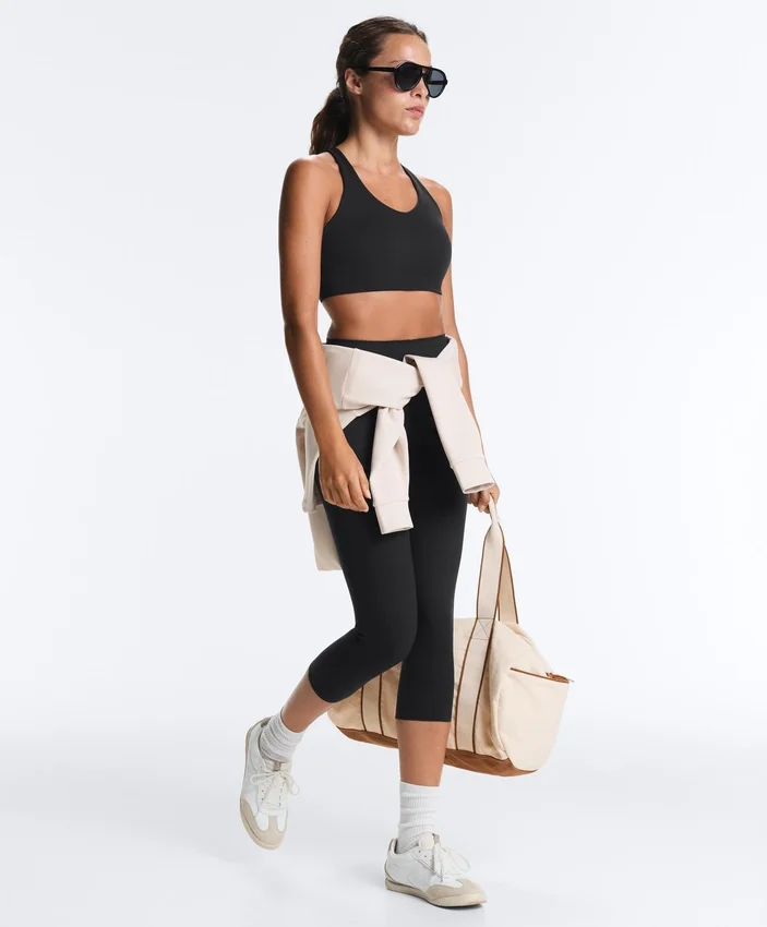Compressive Cross-Back Sports Bra with Firm Support Compressive Cross-Back Sports Bra with Firm Support