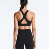 Compressive Medium-Support Bra with Cups