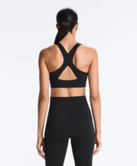Compressive Medium-Support Bra with Cups