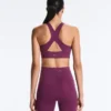 Compressive Medium-Support Bra with Cups Compressive Medium-Support Bra with Cups