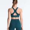 Compressive Medium-Support Bra with Cups