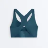 Compressive Medium-Support Bra with Cups