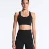 Compressive Medium-Support Bra with Cups