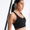 Compressive Medium-Support Bra with Cups