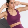 Compressive Medium-Support Bra with Cups Compressive Medium-Support Bra with Cups