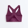 Compressive Medium-Support Bra with Cups Compressive Medium-Support Bra with Cups