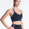 Compressive Medium Support Sports Bra with Rubber Cups Compressive Medium Support Sports Bra with Rubber Cups