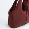 Contrast Trim Shopper Bag Contrast Trim Shopper Bag