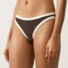 Contrast Trim Triangle Bikini Top Contrast Trim Triangle Bikini Top