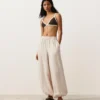 Contrast Trim Triangle Bikini Top Contrast Trim Triangle Bikini Top