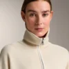 Contrast Zip Knit Jacket Contrast Zip Knit Jacket