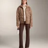 Contrast Zip Knit Jacket Contrast Zip Knit Jacket