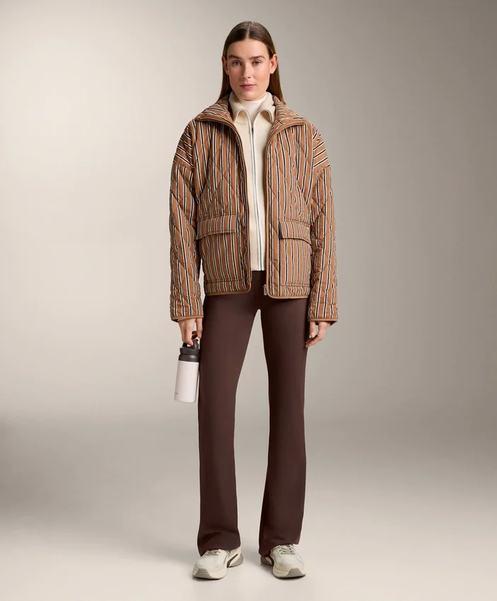 Contrast Zip Knit Jacket Contrast Zip Knit Jacket