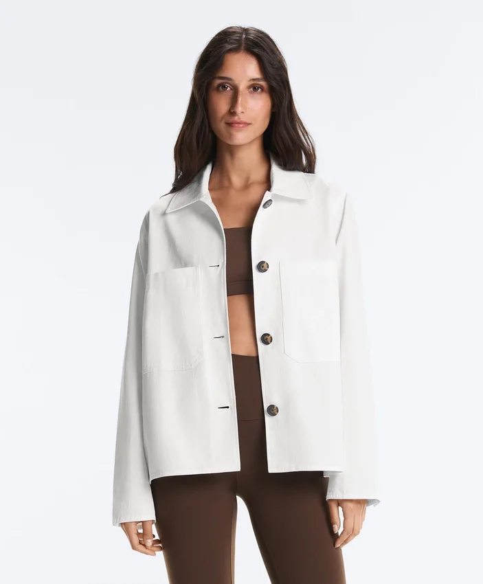 Cotton Blend Pocket Jacket Cotton Blend Pocket Jacket