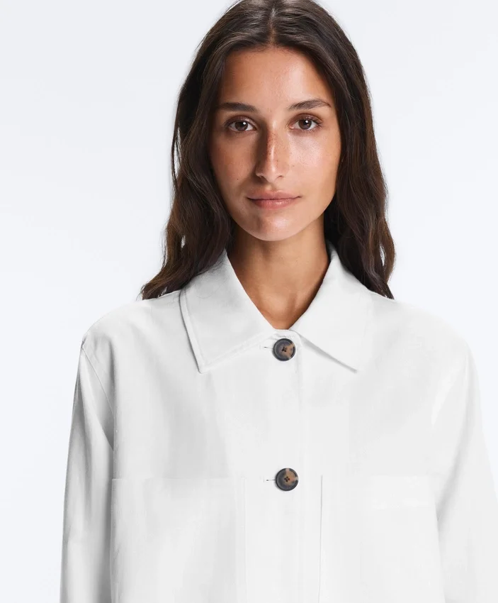 Cotton Blend Pocket Jacket Cotton Blend Pocket Jacket