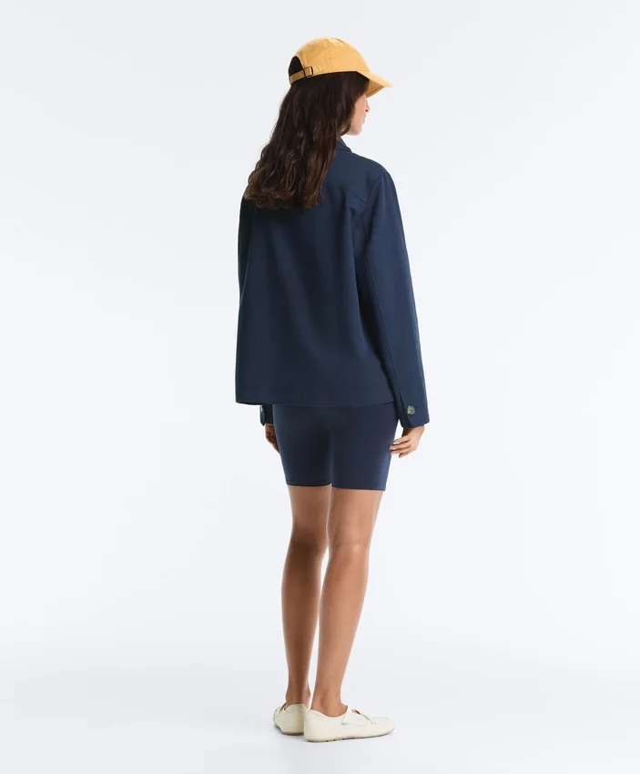 Cotton Blend Pocket Jacket Cotton Blend Pocket Jacket