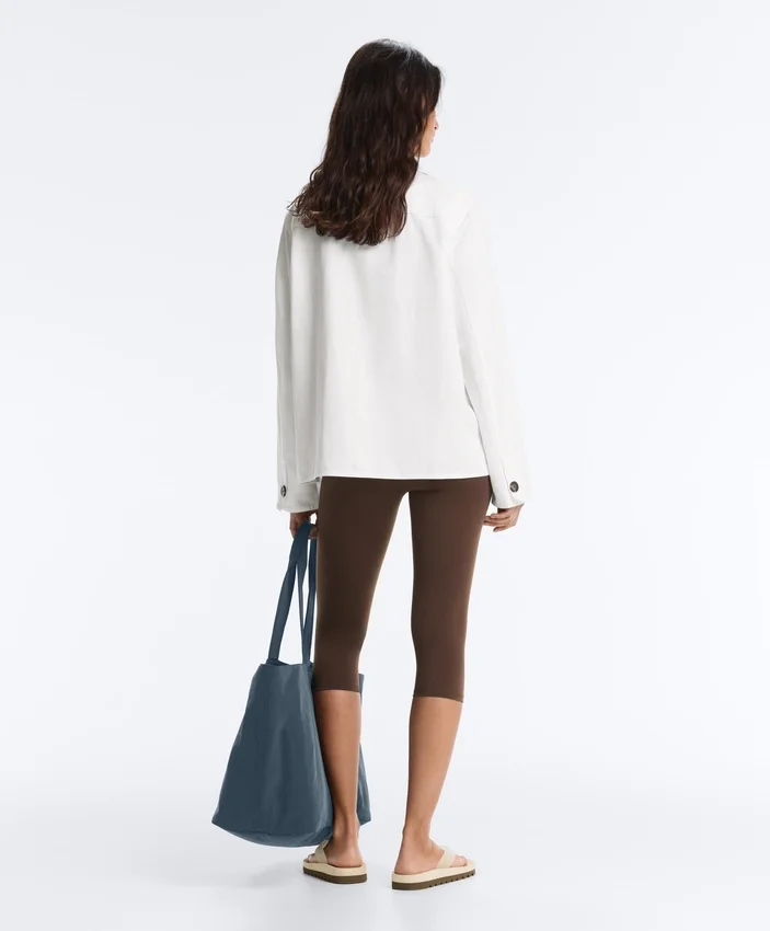 Cotton Blend Pocket Jacket Cotton Blend Pocket Jacket