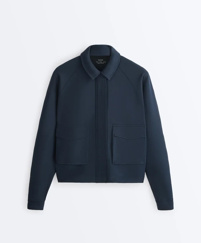 Cotton Piqué Pocket Jacket Cotton Piqué Pocket Jacket