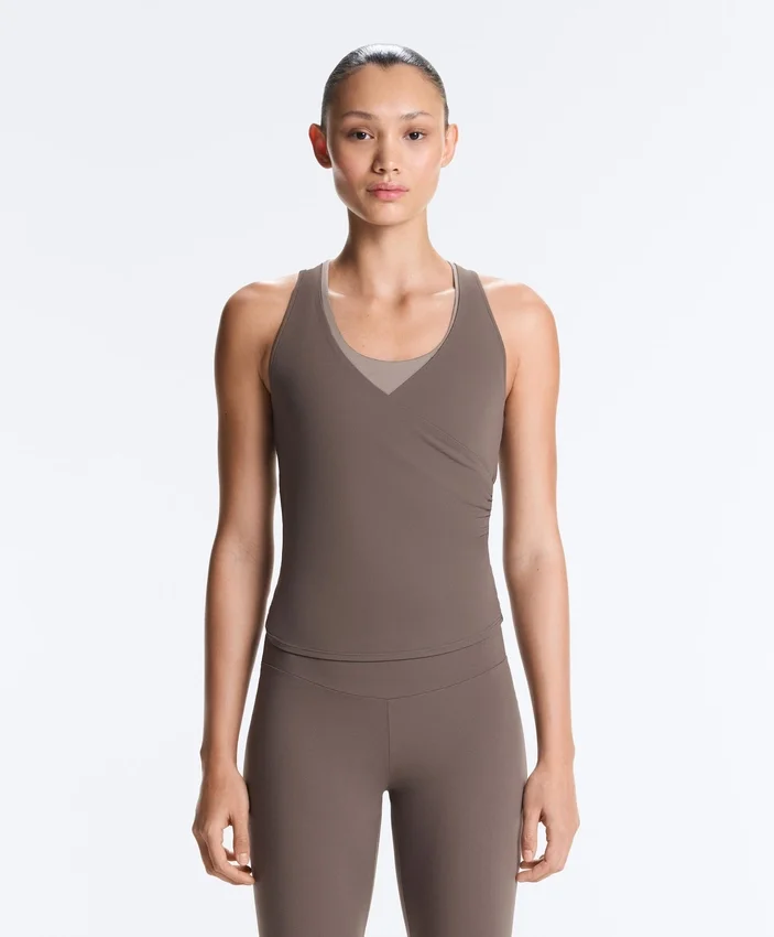 Cross-Over Sleeveless Comfortlux T-Shirt Cross-Over Sleeveless Comfortlux T-Shirt