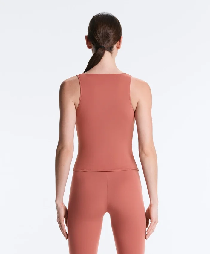 Cross-Over Sleeveless Comfortlux T-Shirt Cross-Over Sleeveless Comfortlux T-Shirt