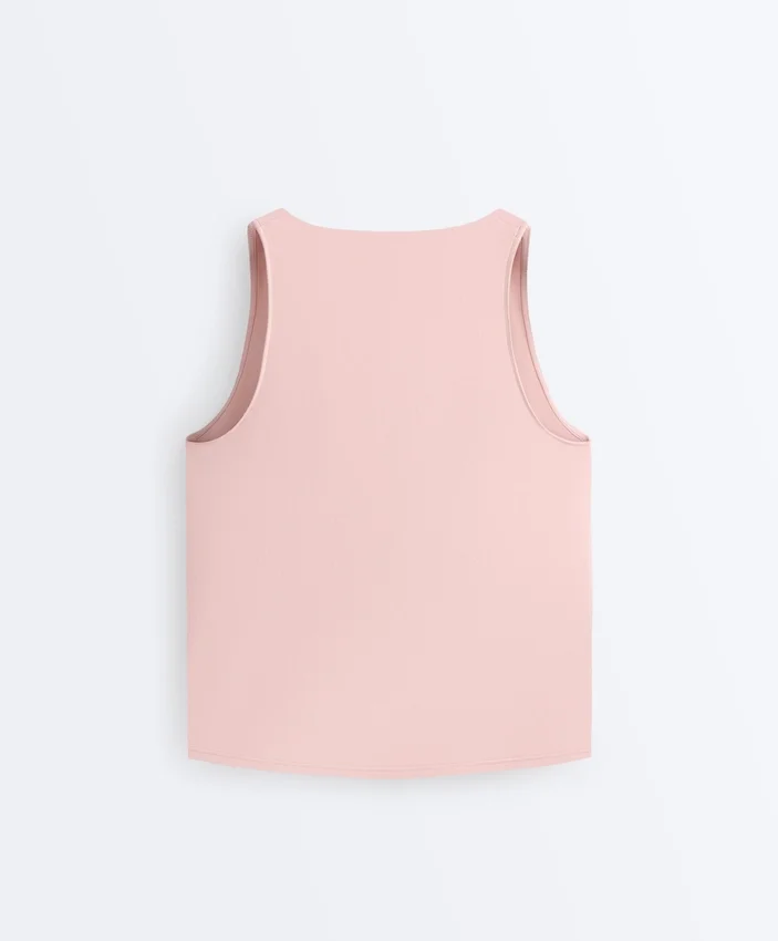 Cross-Over Sleeveless Comfortlux T-Shirt Cross-Over Sleeveless Comfortlux T-Shirt