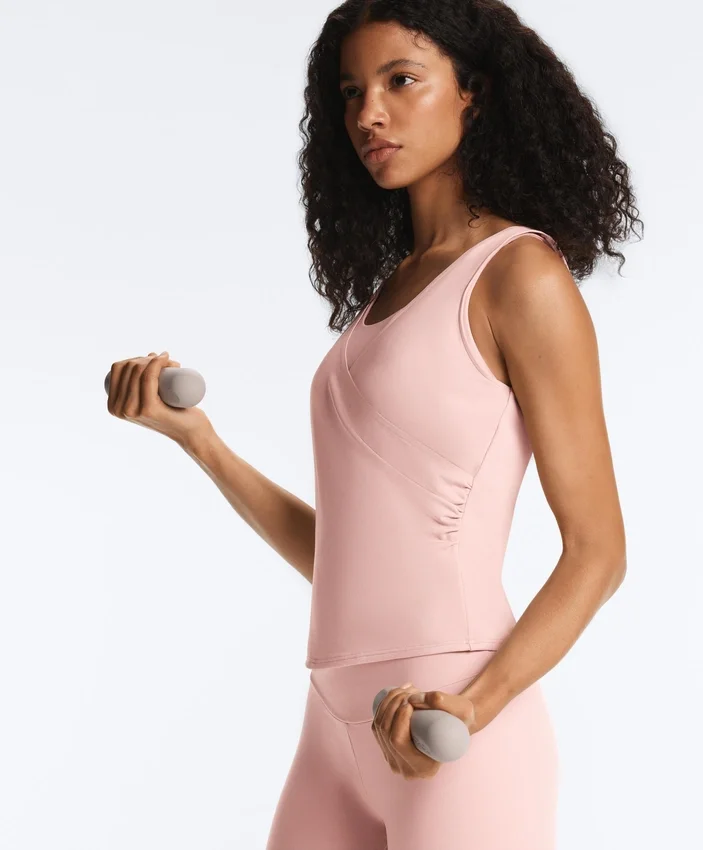 Cross-Over Sleeveless Comfortlux T-Shirt Cross-Over Sleeveless Comfortlux T-Shirt