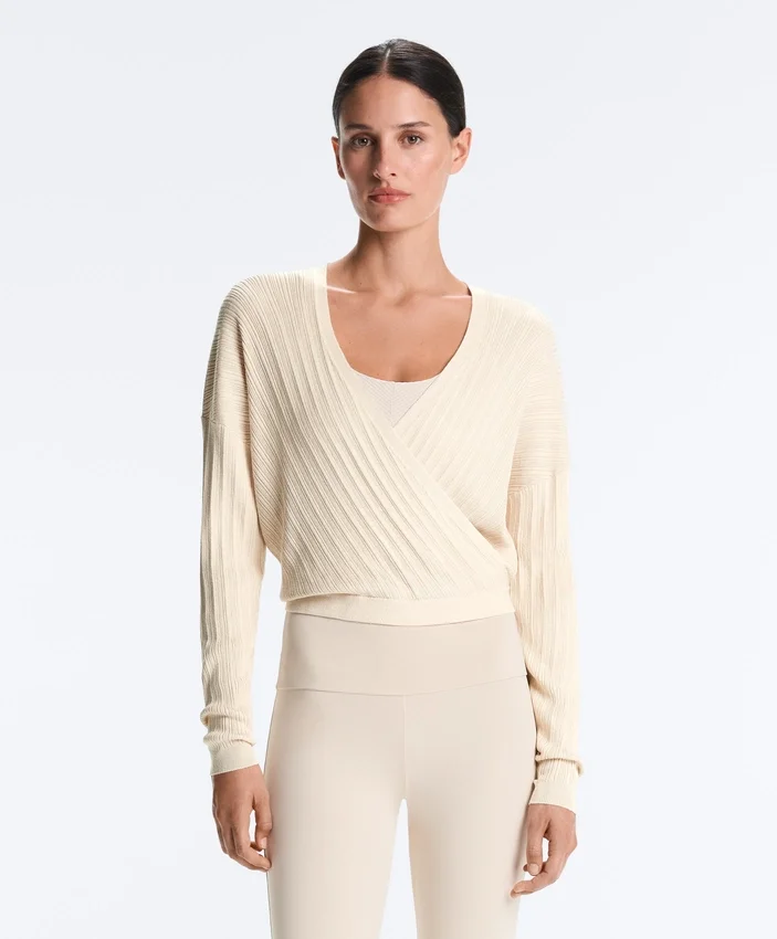 Crossed Rib Knit Jumper Crossed Rib Knit Jumper