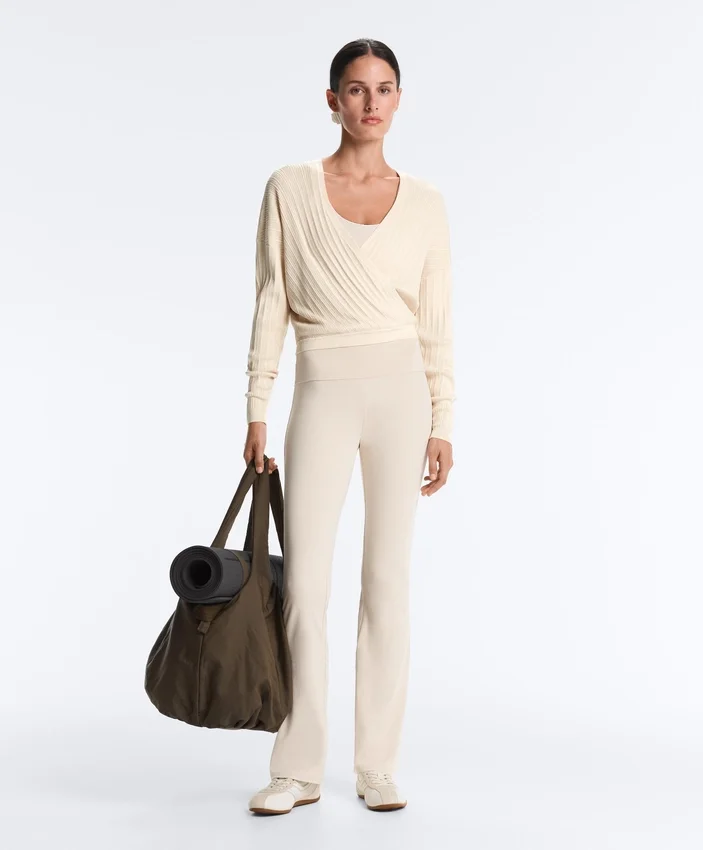 Crossed Rib Knit Jumper Crossed Rib Knit Jumper