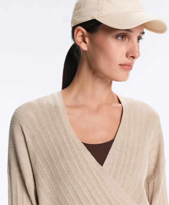 Crossed Rib Knit Jumper Crossed Rib Knit Jumper