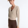 Crossed Rib Knit Jumper Crossed Rib Knit Jumper