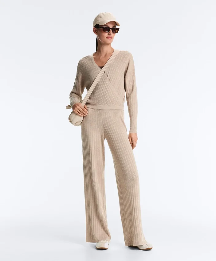 Crossed Rib Knit Jumper Crossed Rib Knit Jumper