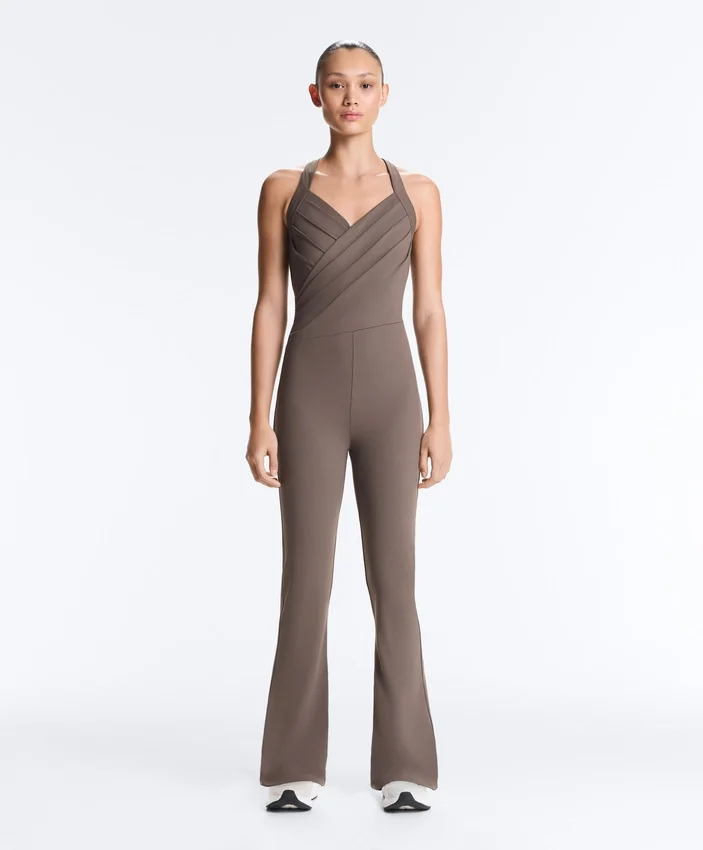 Crossover Comfortlux Long Flare Jumpsuit Crossover Comfortlux Long Flare Jumpsuit