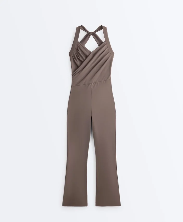 Crossover Comfortlux Long Flare Jumpsuit Crossover Comfortlux Long Flare Jumpsuit