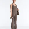 Crossover Comfortlux Long Flare Jumpsuit Crossover Comfortlux Long Flare Jumpsuit