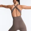 Crossover Comfortlux Long Flare Jumpsuit Crossover Comfortlux Long Flare Jumpsuit