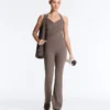 Crossover Comfortlux Long Flare Jumpsuit Crossover Comfortlux Long Flare Jumpsuit