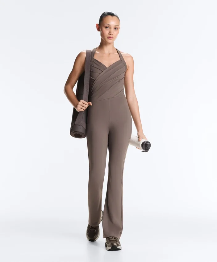 Crossover Comfortlux Long Flare Jumpsuit Crossover Comfortlux Long Flare Jumpsuit