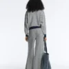 Diagonal Stripe Knit Jumper