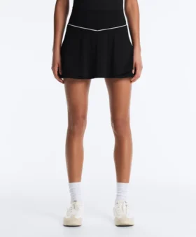 Double Layer High Rise Short Skirt