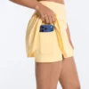 Double Layer High Rise Short Skirt