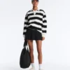 Double Layer High Rise Short Skirt